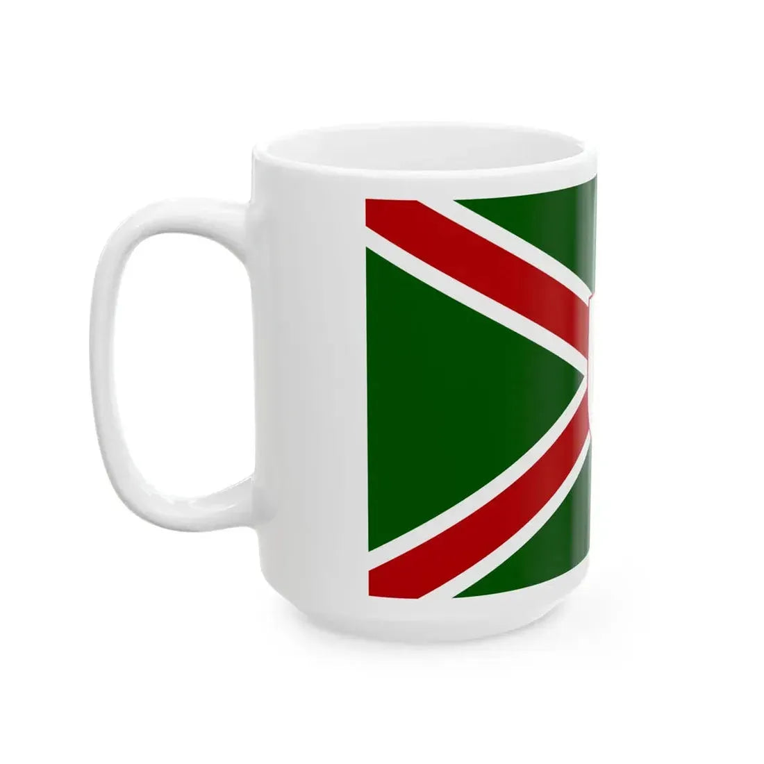 United northern ireland flag shield (Ireland) White Coffee Mug - Go Mug Yourself