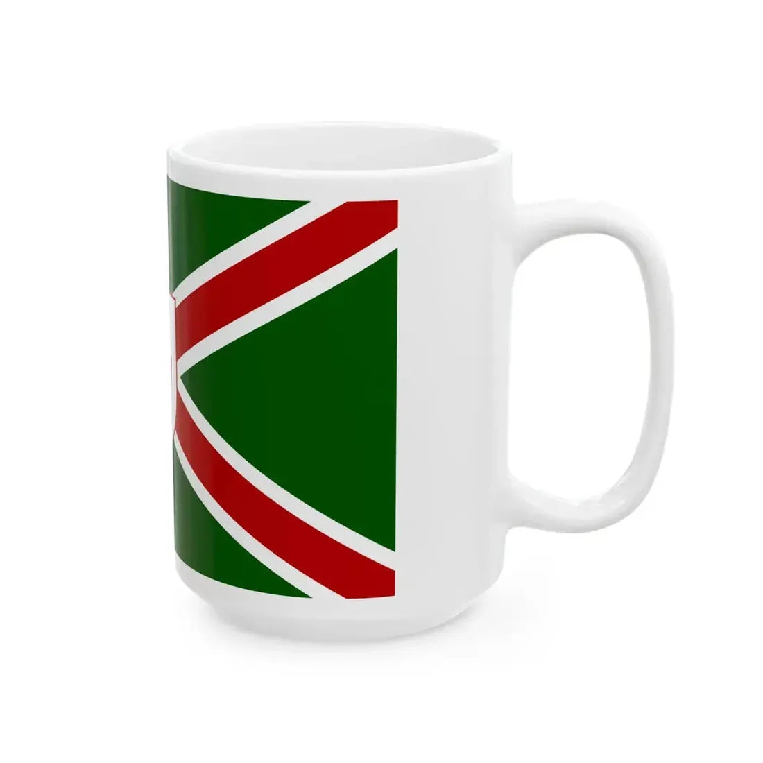United northern ireland flag shield (Ireland) White Coffee Mug - Go Mug Yourself