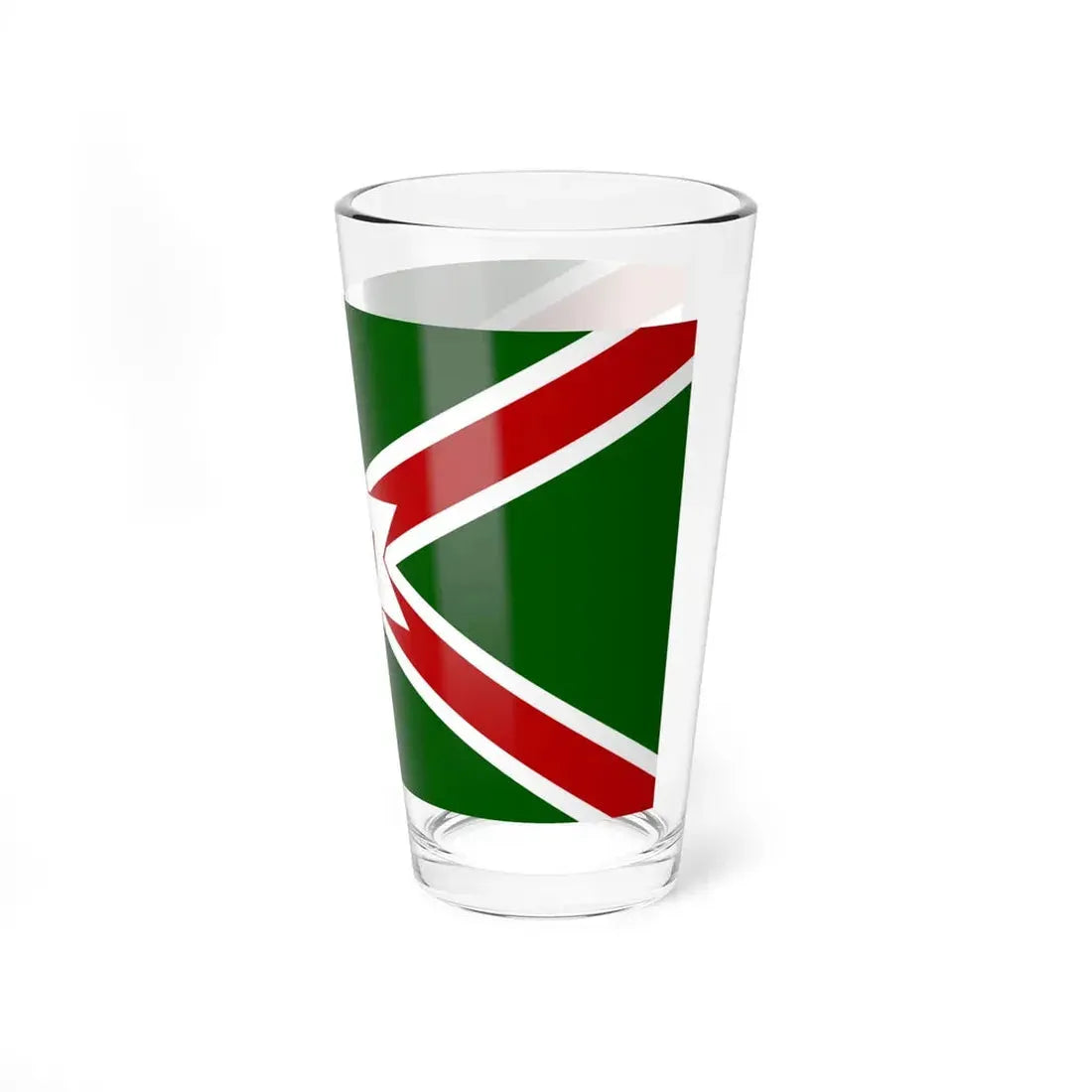 United Saint Patricks flag for Northern Ireland (Ireland) Pint Glass 16oz - Go Mug Yourself