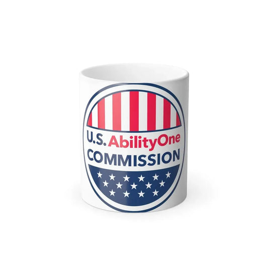 United States Ability One Commission - Color Changing Coffee Mug 11oz - Go Mug Yourself