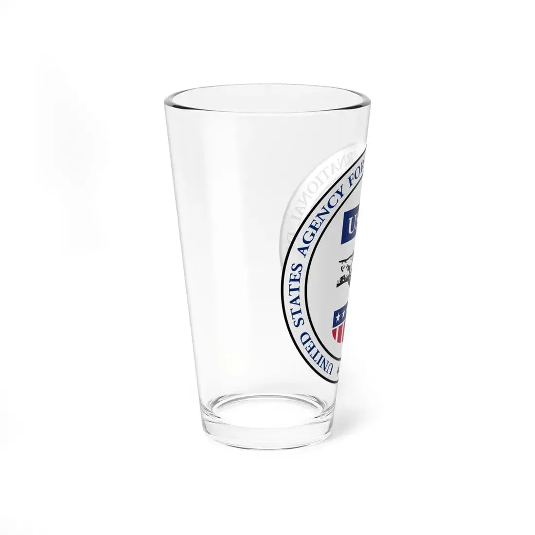 United States Agency for International Development - Pint Glass 16oz - Go Mug Yourself