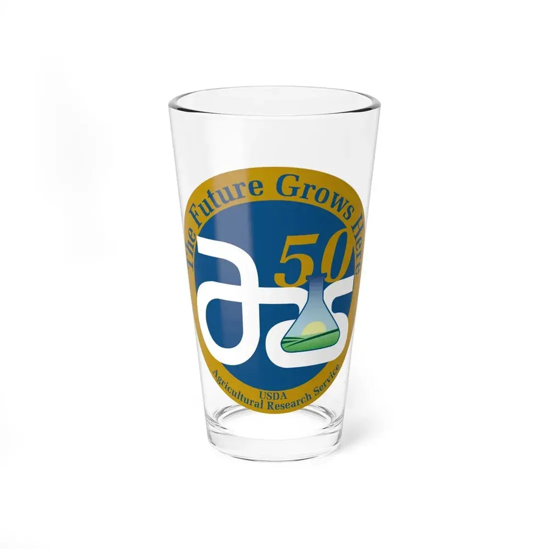 United States Agricultural Research Service - Pint Glass 16oz 16oz - Go Mug Yourself