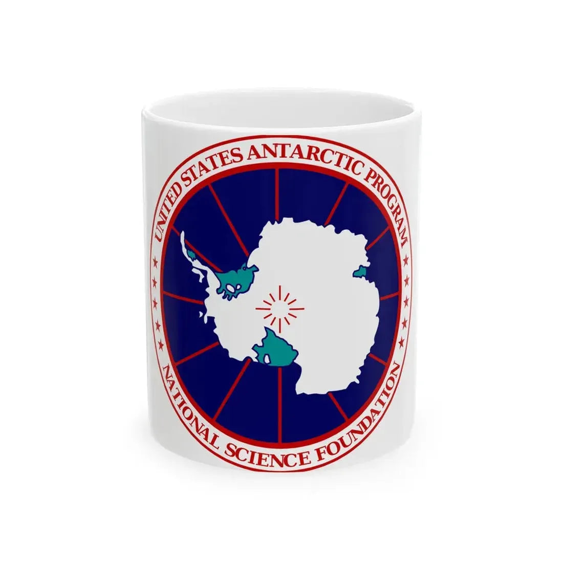 United States Antarctic Program - White Coffee Mug 11oz - Go Mug Yourself