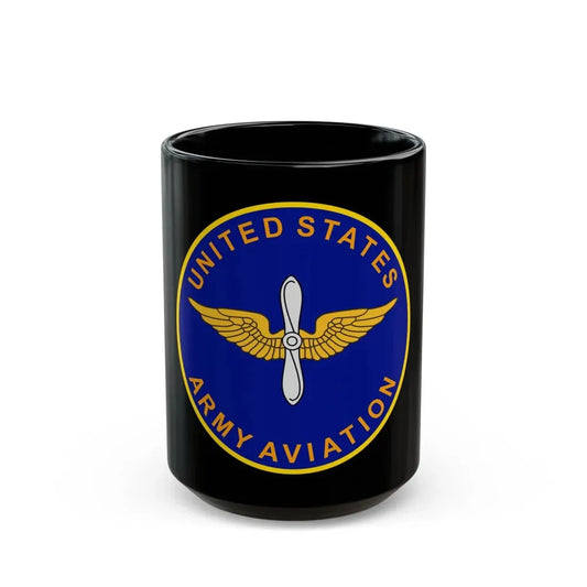 United States Aviation Branch (U.S. Army) Black Coffee Mug 15oz - Go Mug Yourself