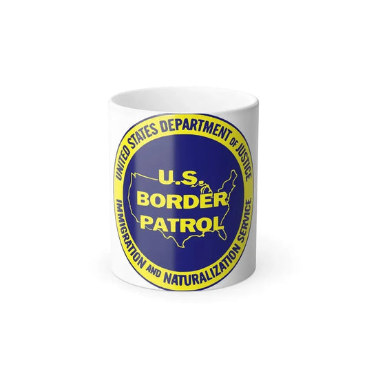 United States Border Patrol v3 - Color Changing Coffee Mug 11oz - Go Mug Yourself