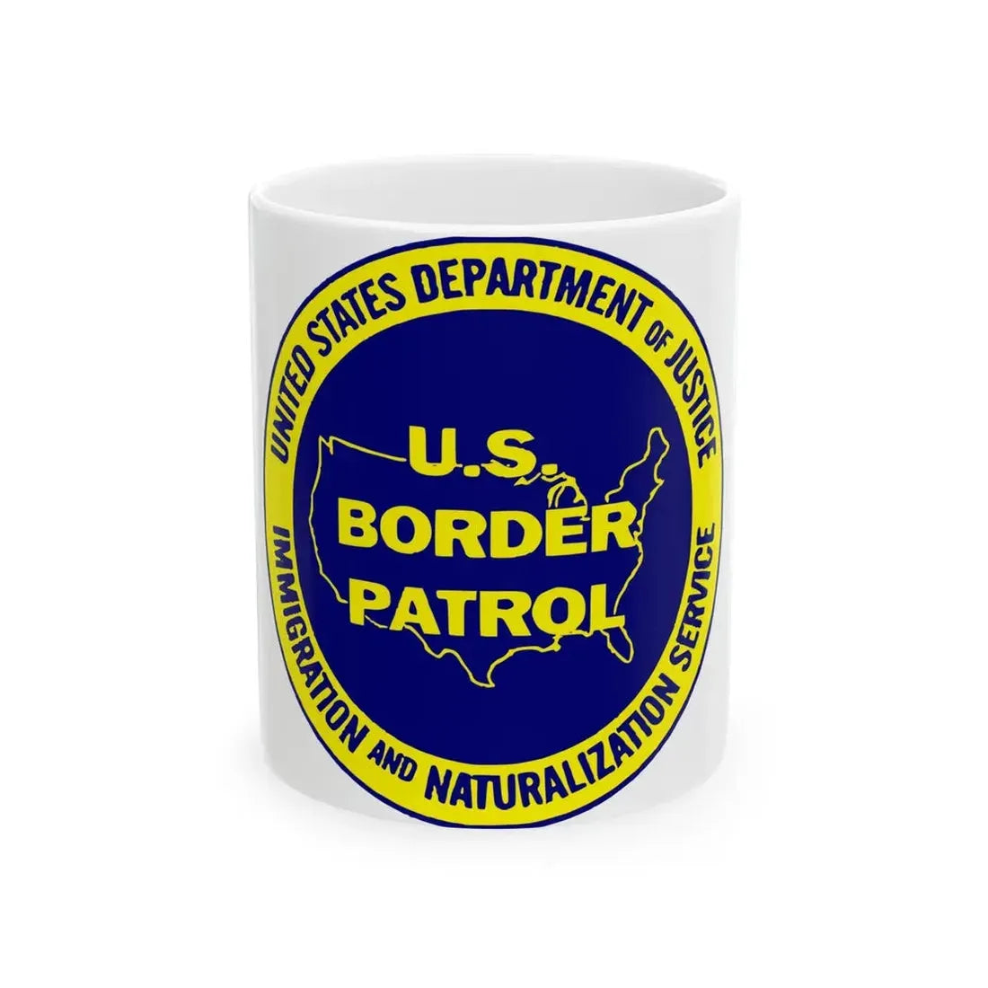 United States Border Patrol v3 - White Coffee Mug 11oz - Go Mug Yourself