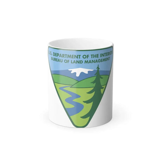 United States Bureau of Land Management - Color Changing Coffee Mug 11oz - Go Mug Yourself