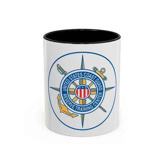 United States Coast Guard Reserve Training Center (U.S. Coast Guard) Accent Coffee Mug 11oz Black - Go Mug Yourself