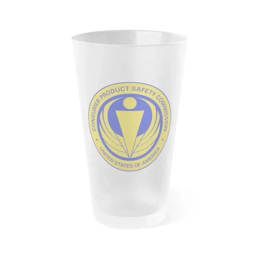 United States Consumer Product Safety Commission - Frosted Pint Glass 16oz 16oz Frosted - Go Mug Yourself