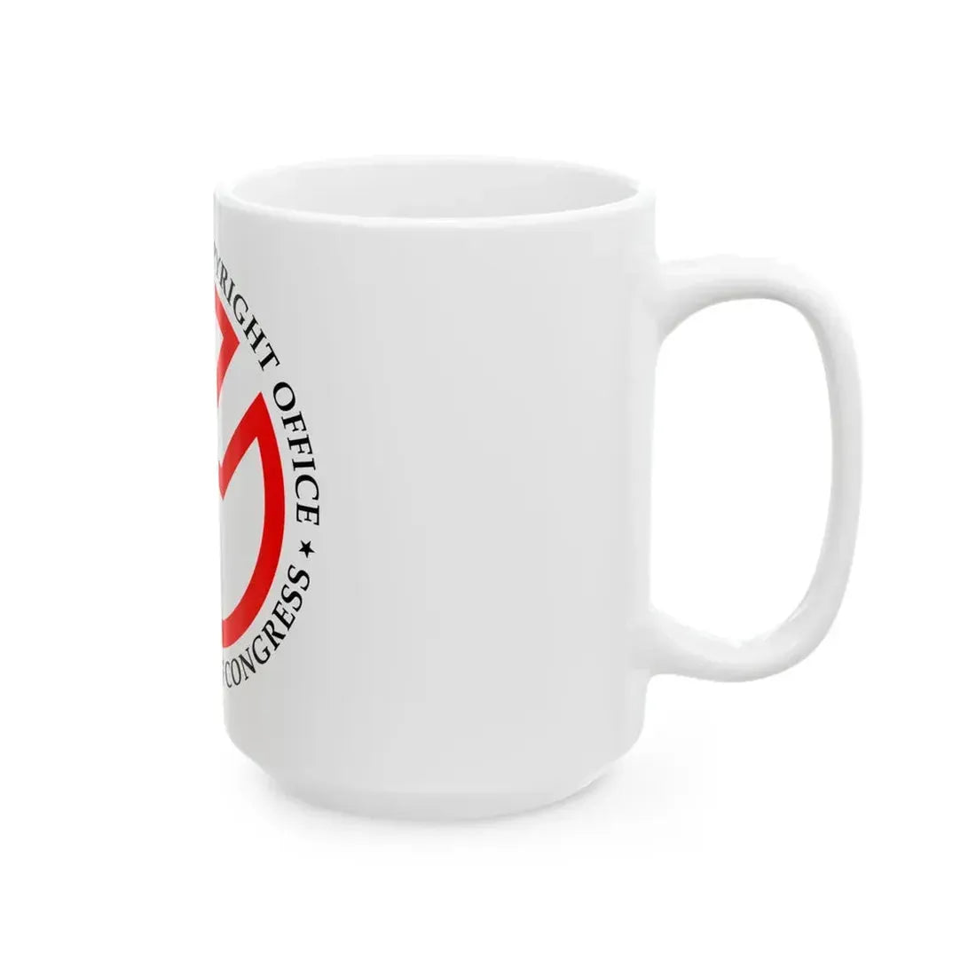 United States Copyright Office 1978 - White Coffee Mug - Go Mug Yourself