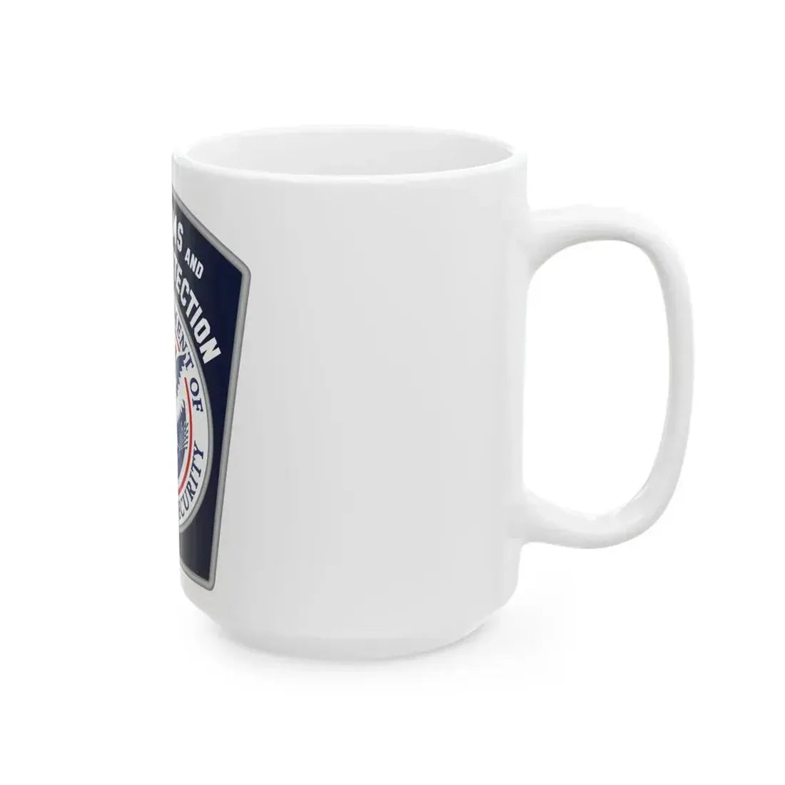 United States Customs and Border Protection - White Coffee Mug - Go Mug Yourself
