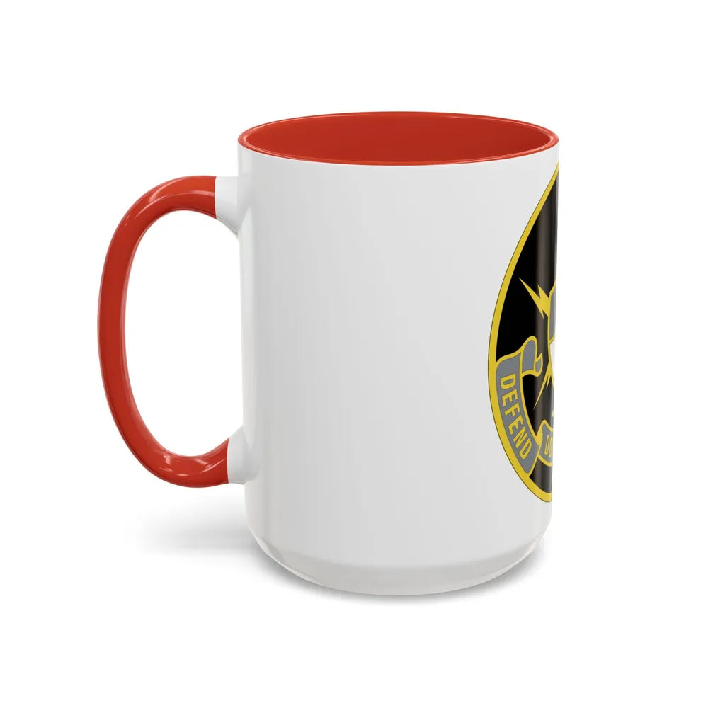 United States Cyber School 2 (U.S. Army) Accent Coffee Mug - Go Mug Yourself