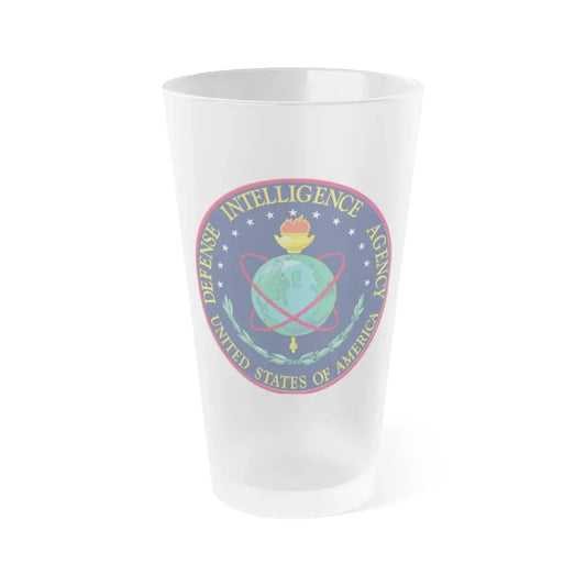 United States Defense Intelligence Agency - Frosted Pint Glass 16oz 16oz Frosted - Go Mug Yourself