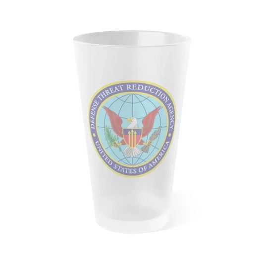 United States Defense Threat Reduction Agency - Frosted Pint Glass 16oz 16oz Frosted - Go Mug Yourself