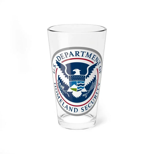 United States Department of Homeland Security - Pint Glass 16oz 16oz - Go Mug Yourself
