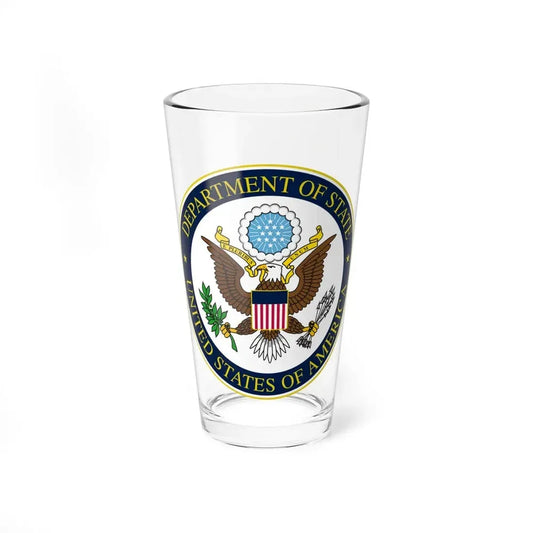 United States Department of State - Pint Glass 16oz 16oz - Go Mug Yourself