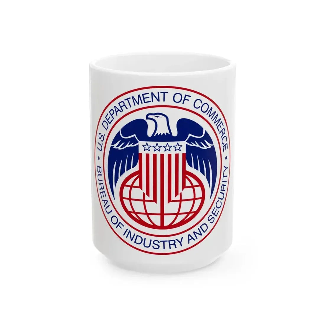 United States DOC Bureau Of Industry And Security - White Coffee Mug 15oz - Go Mug Yourself