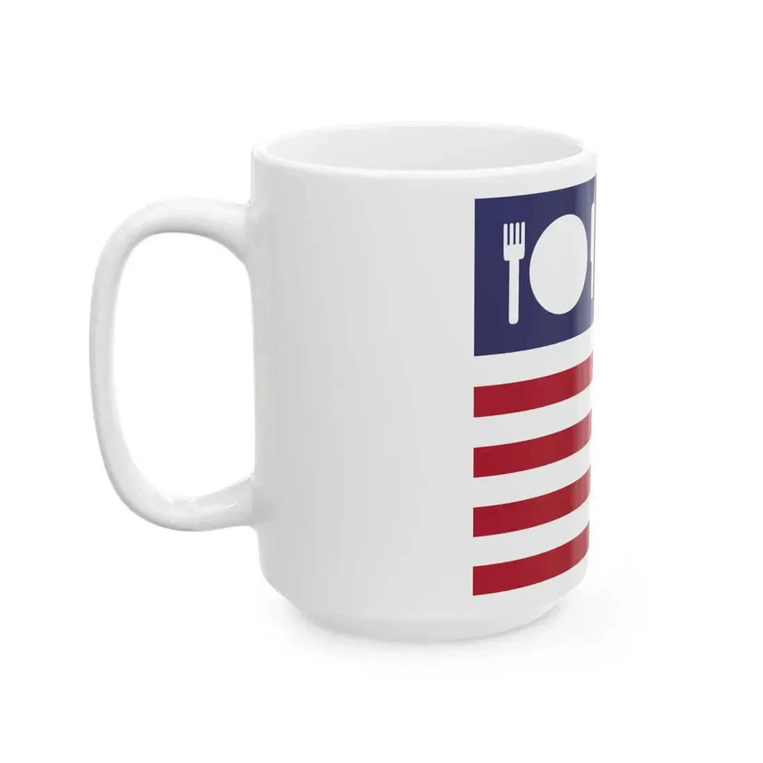 United States Expo 2015 without lettering (United States) White Coffee Mug - Go Mug Yourself
