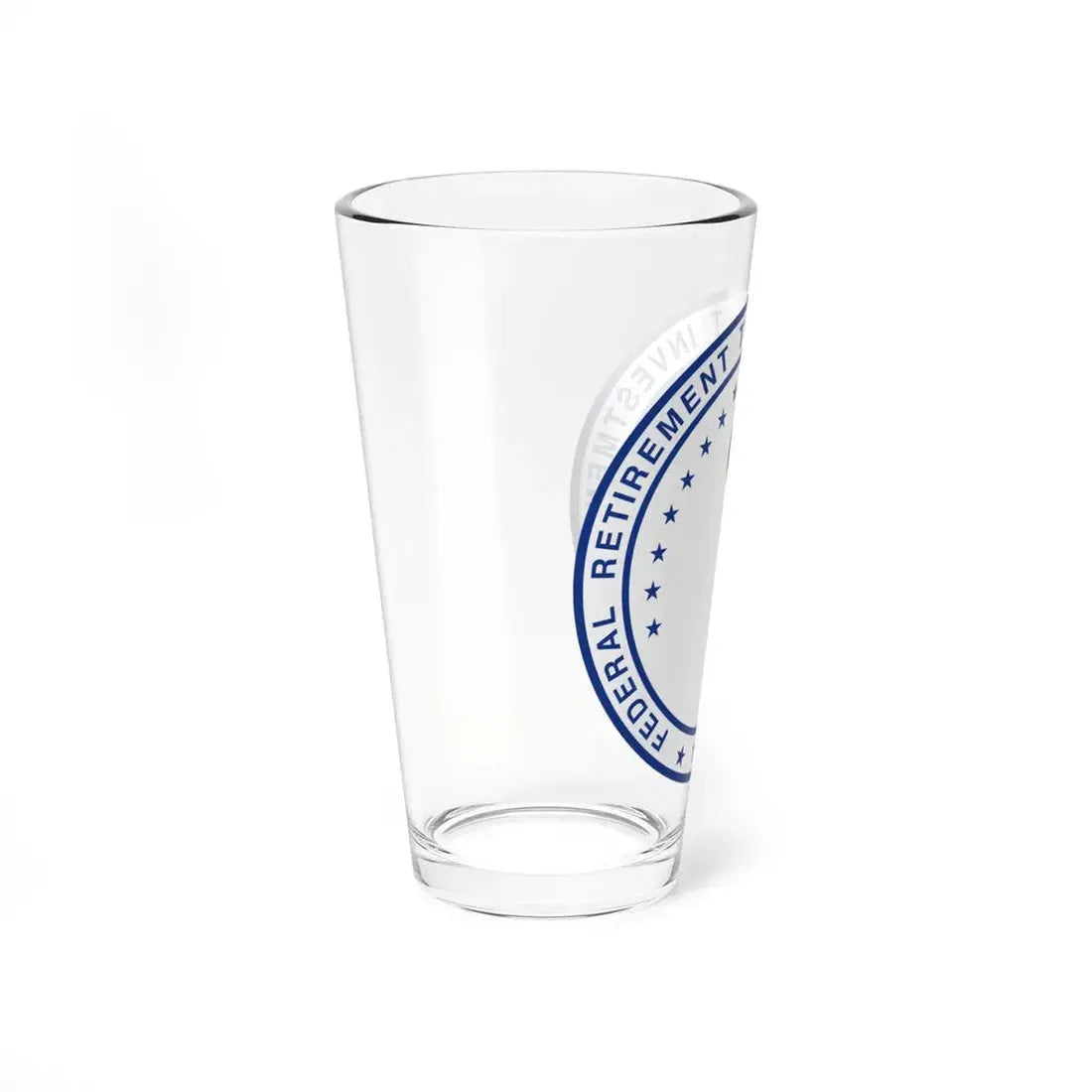 United States Federal Retirement Thrift Investment Board FRTIB - Pint Glass 16oz - Go Mug Yourself