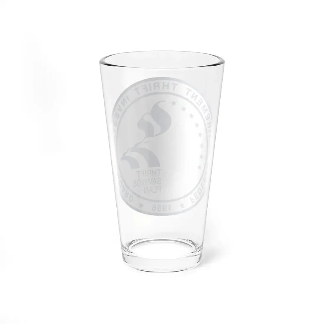 United States Federal Retirement Thrift Investment Board FRTIB - Pint Glass 16oz - Go Mug Yourself