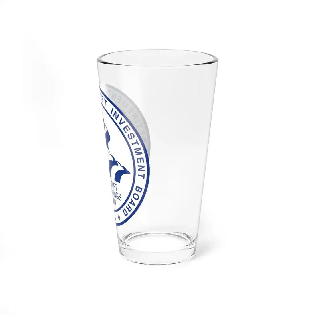 United States Federal Retirement Thrift Investment Board FRTIB - Pint Glass 16oz - Go Mug Yourself