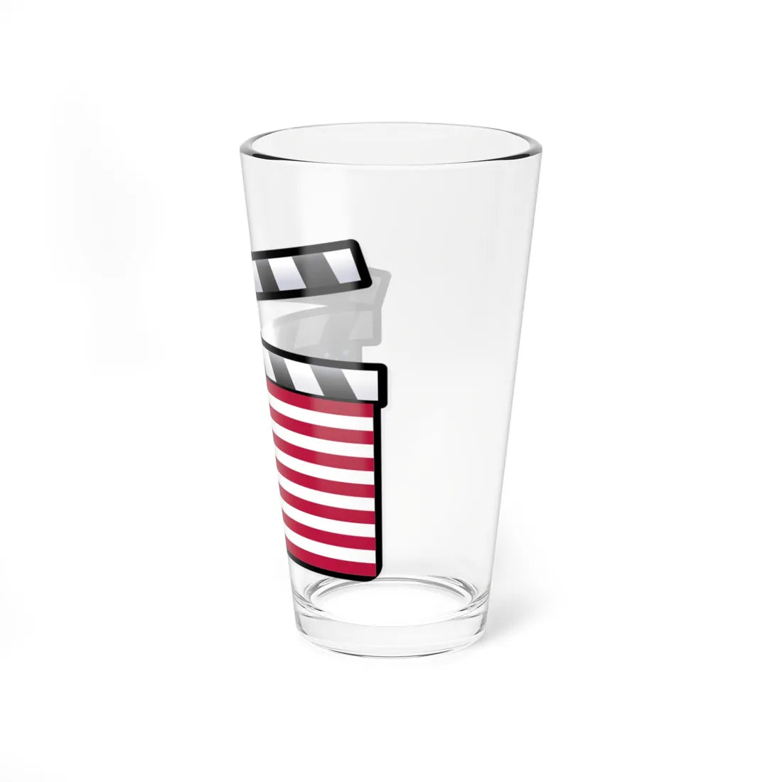 United States film clapperboard (United States) Pint Glass 16oz - Go Mug Yourself