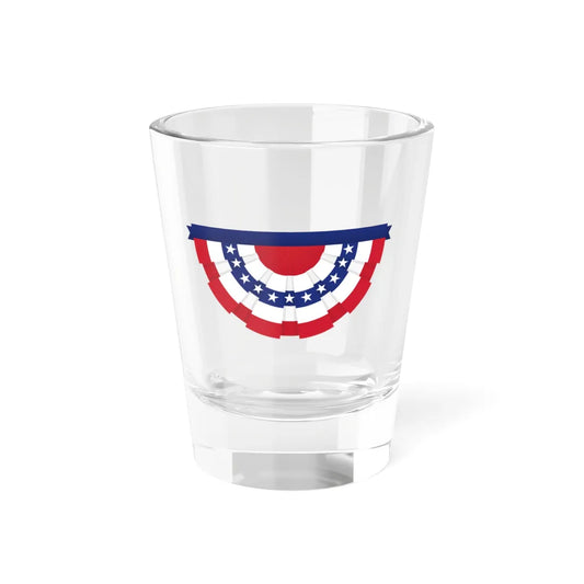 United States flag bunting (United States) Shot Glass 1.5oz 1.5oz - Go Mug Yourself