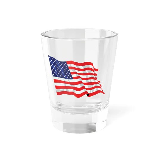 United States flag waving icon (United States) Shot Glass 1.5oz 1.5oz - Go Mug Yourself