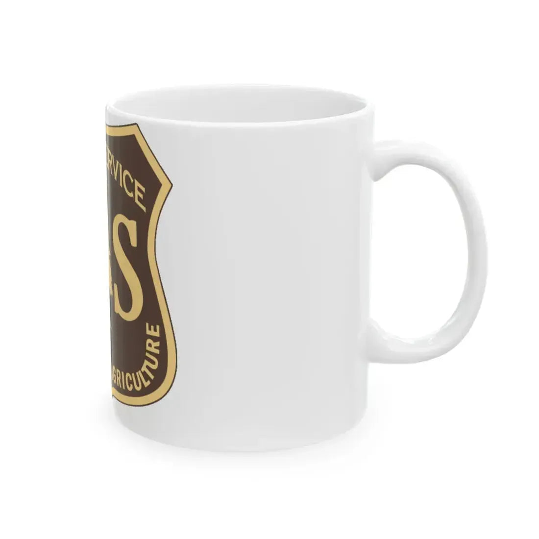 United States Forest Service v2 - White Coffee Mug - Go Mug Yourself