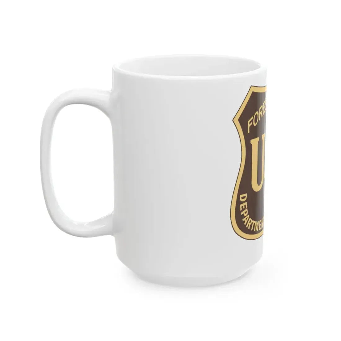 United States Forest Service v2 - White Coffee Mug - Go Mug Yourself