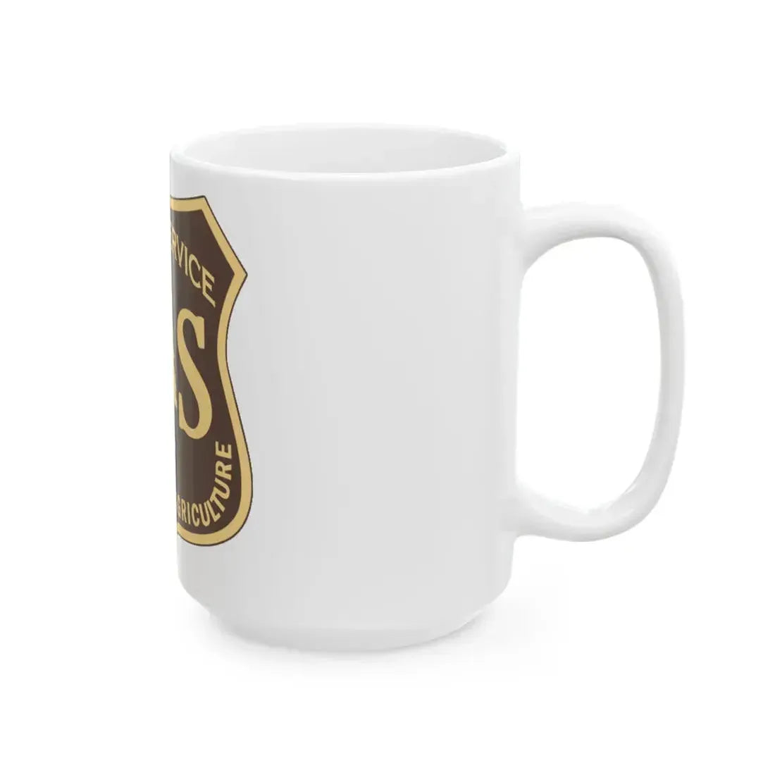 United States Forest Service v2 - White Coffee Mug - Go Mug Yourself