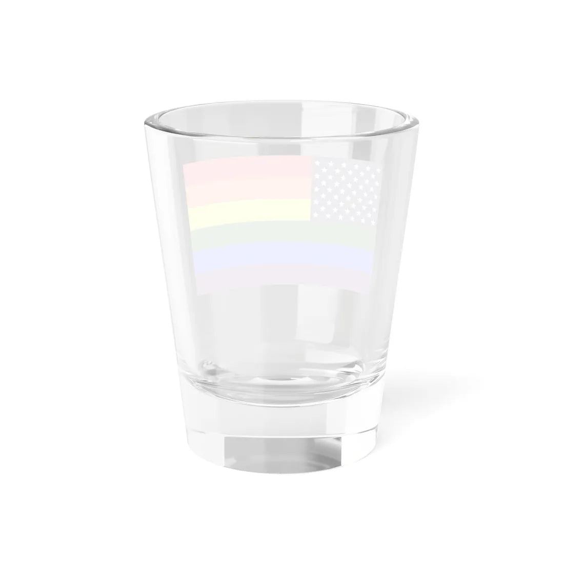 United States Gay flag (United States) Shot Glass 1.5oz - Go Mug Yourself