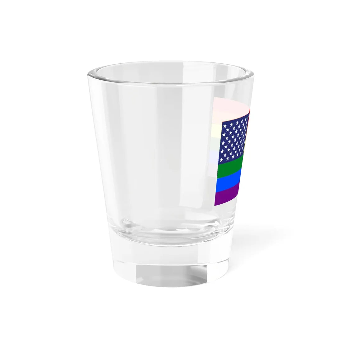 United States Gay flag (United States) Shot Glass 1.5oz - Go Mug Yourself