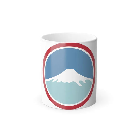 United States Japan Shoulder sleeve insignia (U.S. Army) Color Changing Mug-11oz-Go Mug Yourself