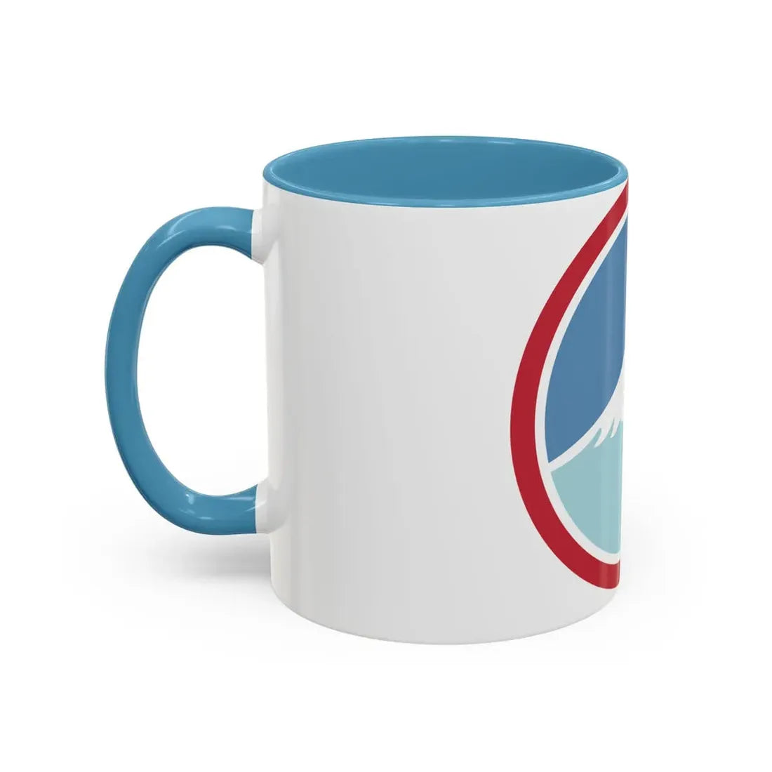 United States Japan Shoulder sleeve insignia (U.S. Army) Accent Coffee Mug - Go Mug Yourself