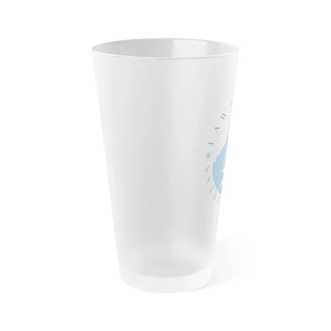 United States Law Library Of Congress - Frosted Pint Glass 16oz - Go Mug Yourself