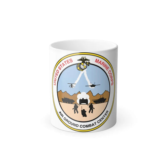 United States Marine Corps Air Ground Combat Center (USMC) Color Changing Mug 11oz-11oz-Go Mug Yourself