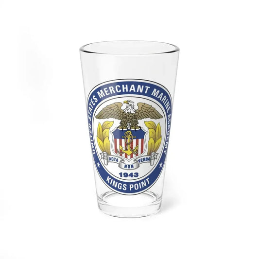 United States Merchant Marine Academy - Pint Glass 16oz 16oz - Go Mug Yourself