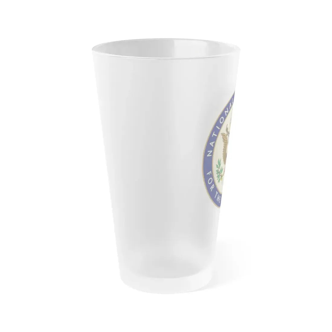 United States National Endowment for the Humanities - Frosted Pint Glass 16oz - Go Mug Yourself