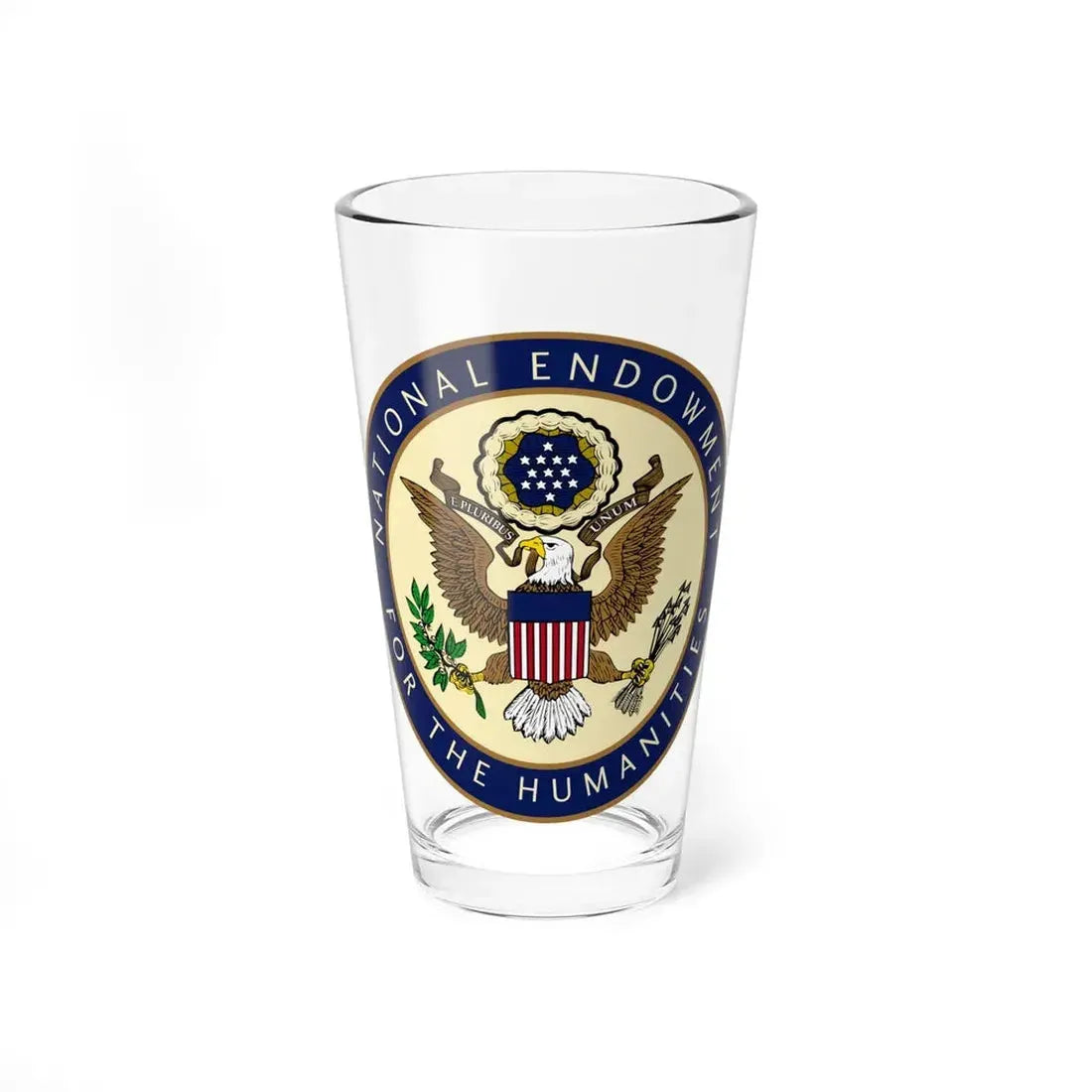United States National Endowment for the Humanities - Pint Glass 16oz 16oz - Go Mug Yourself