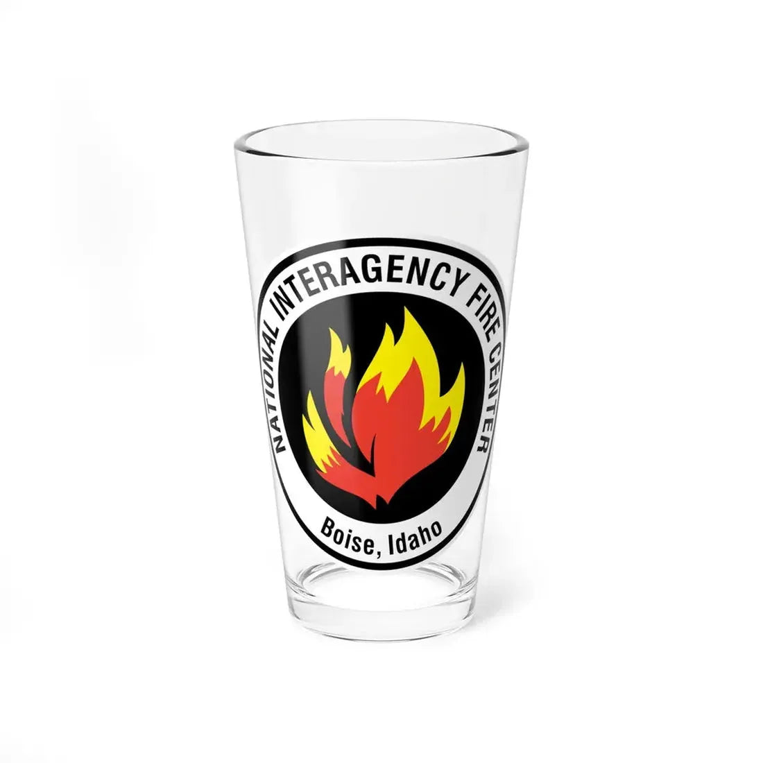 United States National Interagency Fire Center - Pint Glass 16oz 16oz - Go Mug Yourself