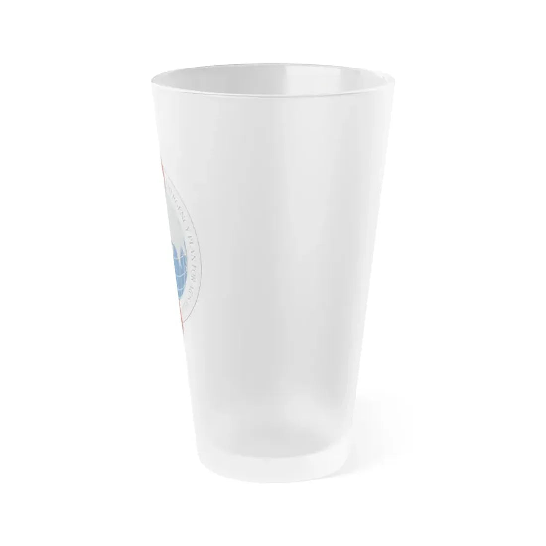 United States Presidents Emergency Plan for AIDS Relief - Frosted Pint Glass 16oz - Go Mug Yourself