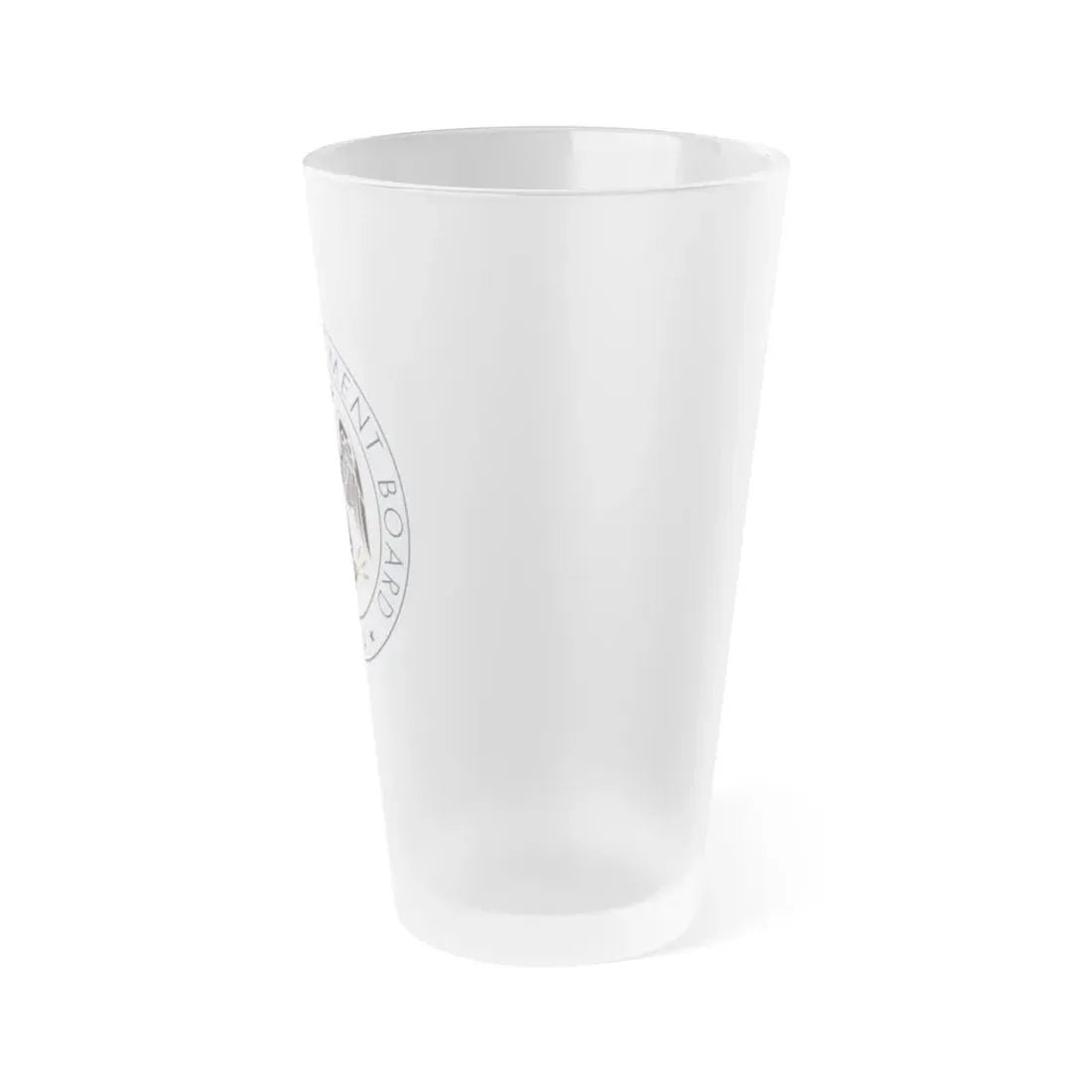 United States Railroad Retirement Board - Frosted Pint Glass 16oz - Go Mug Yourself