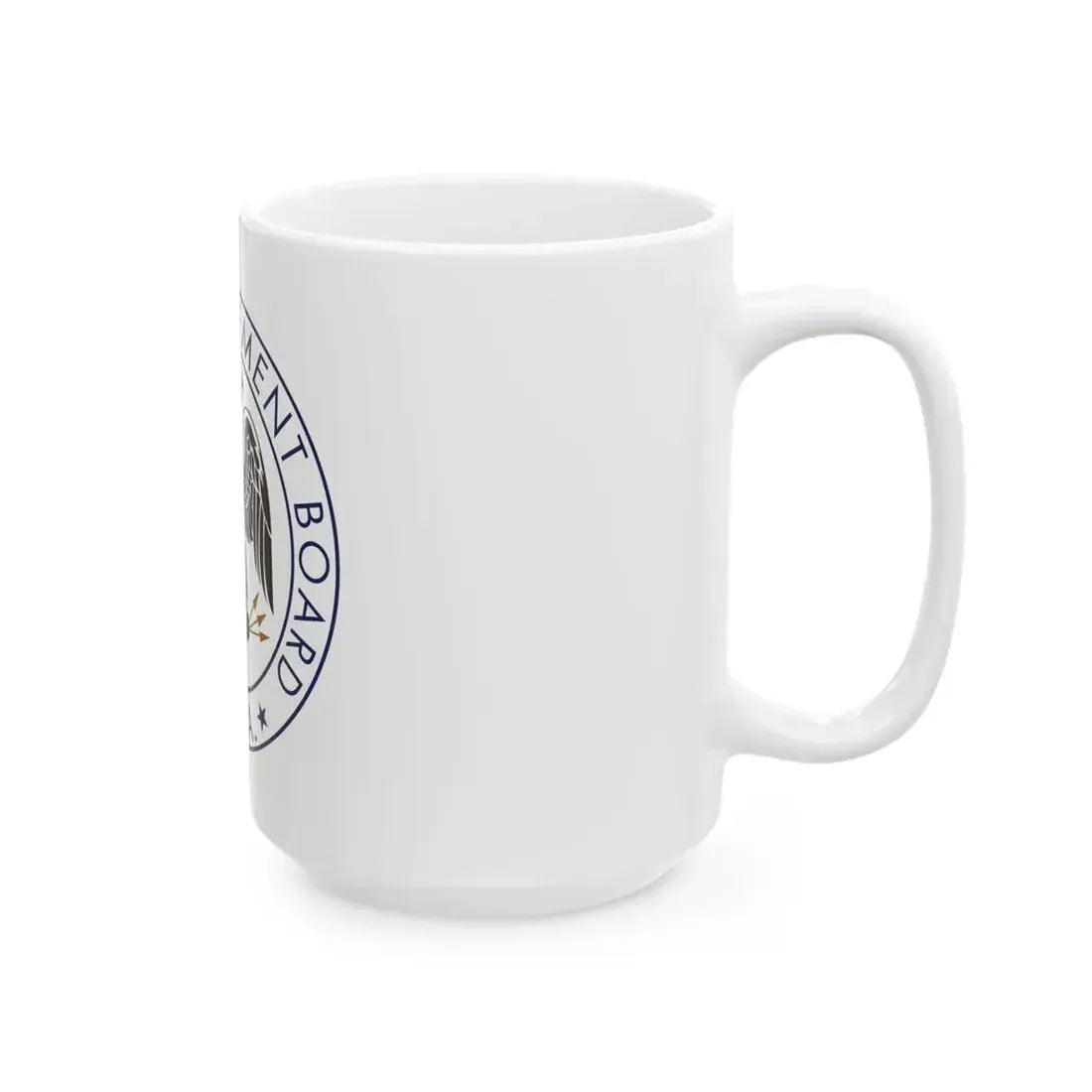 United States Railroad Retirement Board - White Coffee Mug - Go Mug Yourself