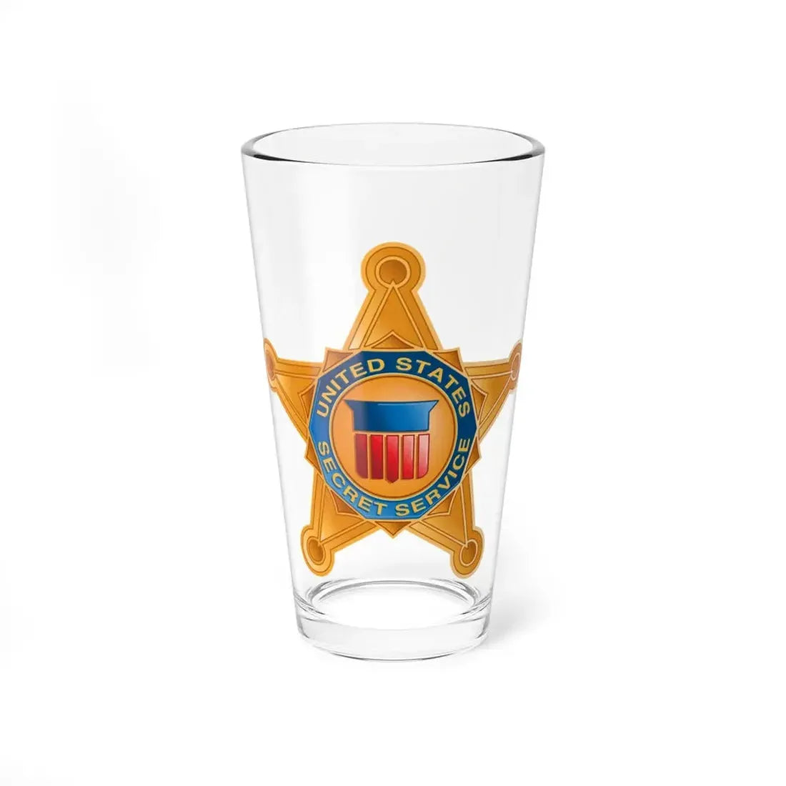 United States Secret Service - Pint Glass 16oz 16oz - Go Mug Yourself