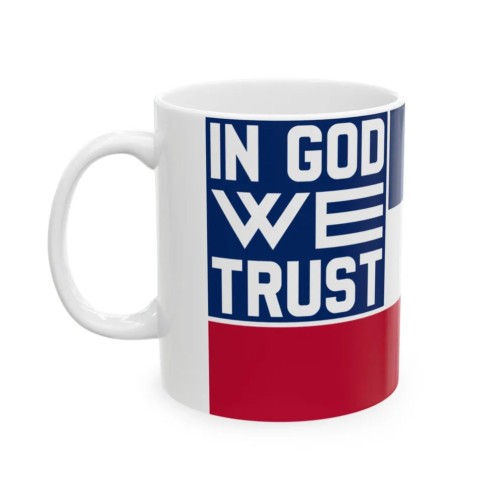 Unity Flag of Mississippi (United States) White Coffee Mug - Go Mug Yourself