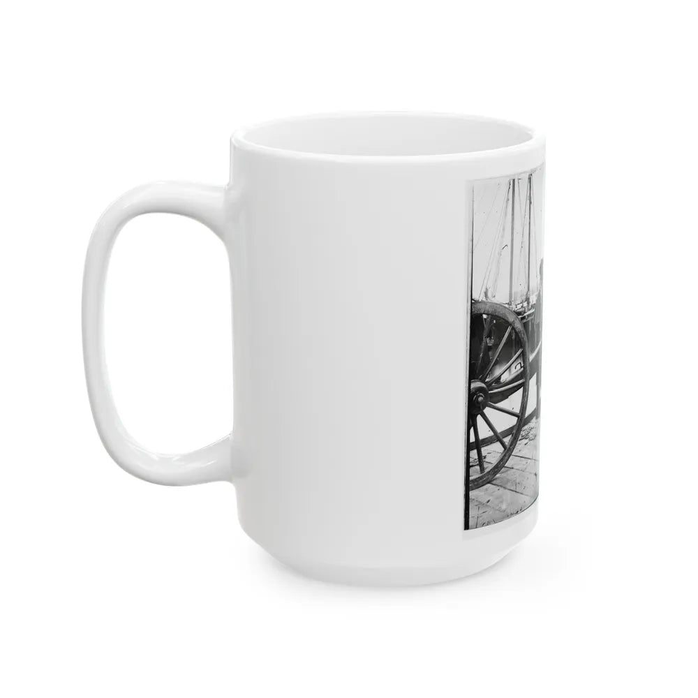 Unknown Location. 12-Pdr. Napoleon (Model 1857 ) (U.S. Civil War) White Coffee Mug-Go Mug Yourself