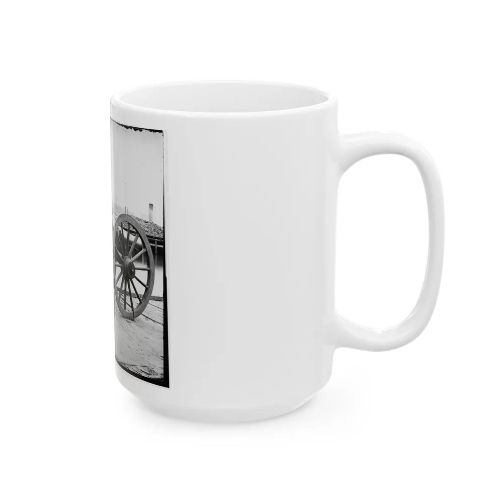 Unknown Location. 12-Pdr. Napoleon (Model 1857 ) (U.S. Civil War) White Coffee Mug-Go Mug Yourself