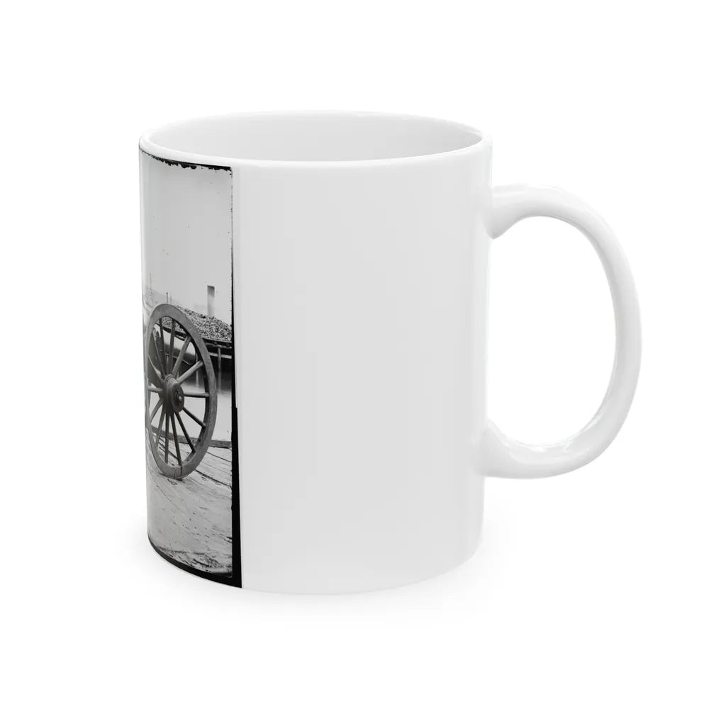 Unknown Location. 12-Pdr. Napoleon (Model 1857 ) (U.S. Civil War) White Coffee Mug-Go Mug Yourself