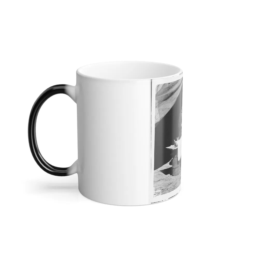 Unknown Location. Embalming Surgeon at Work on Soldier's Body (U.S. Civil War) Color Changing Coffee Mug 11oz-Go Mug Yourself
